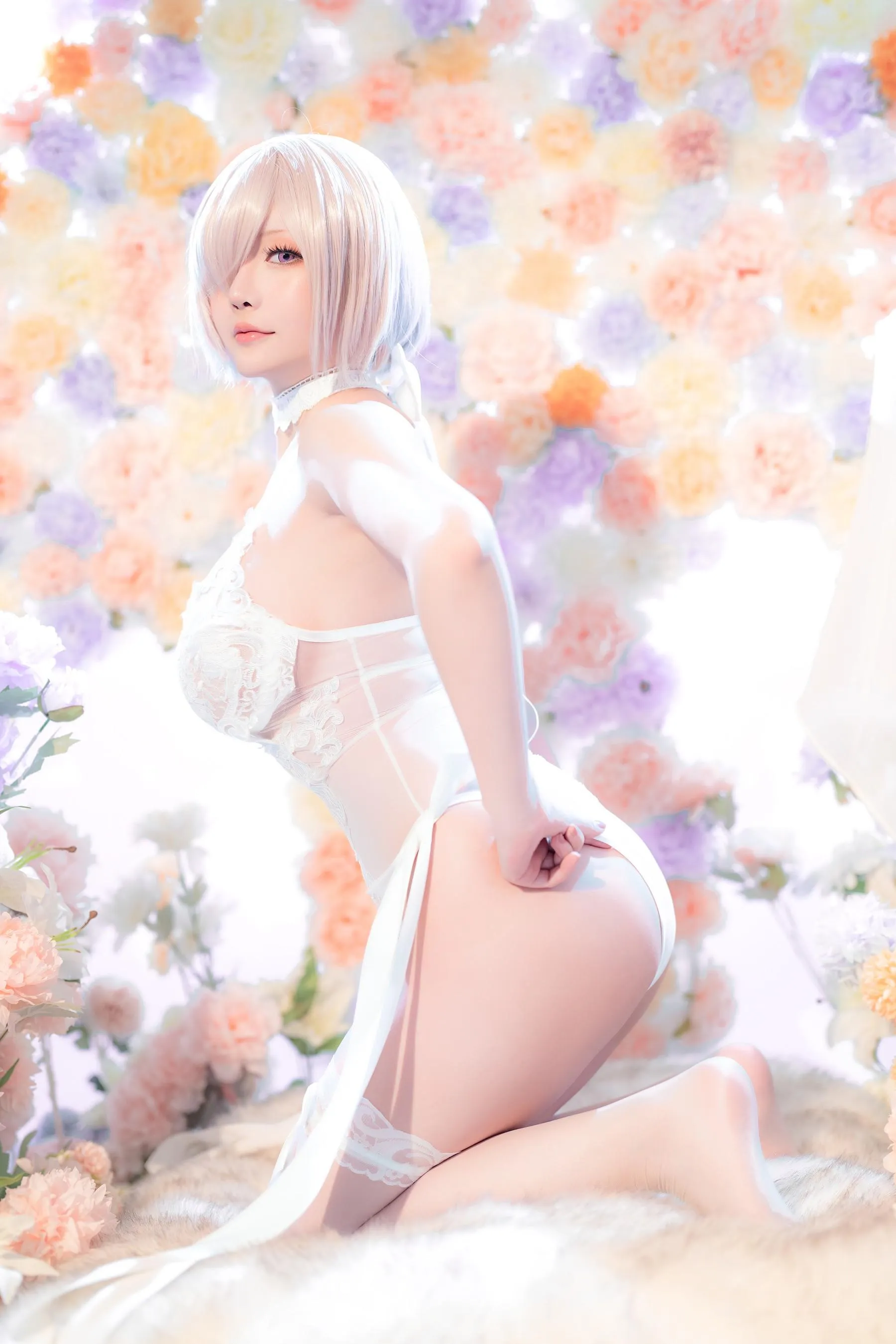星之迟迟 – NO.141 FGO-玛修同人婚纱 [79P]插图4